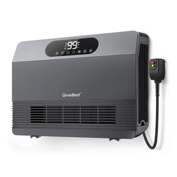Smart Wall Heater, 1500W Fast Heating Space Heater with ALCI Plug
