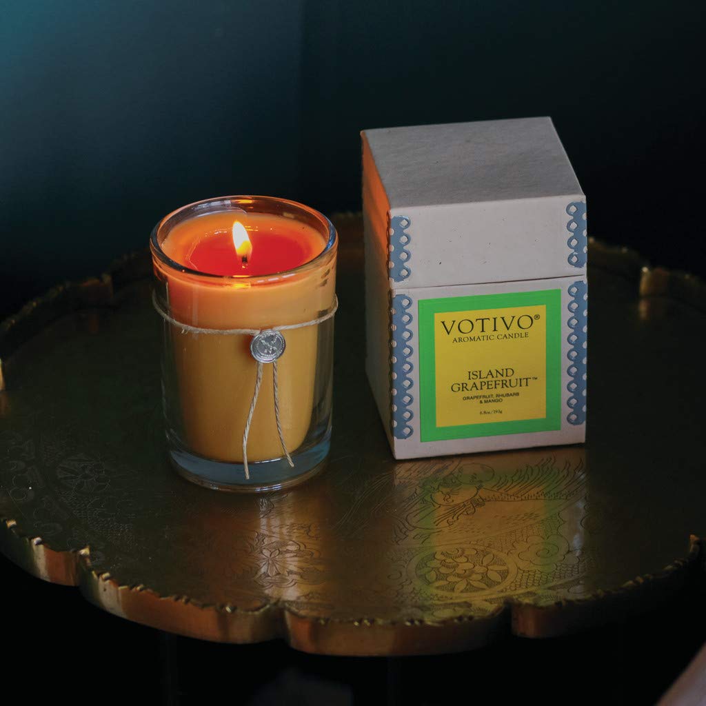 6.8oz Aromatic Candle-Island Grapefruit