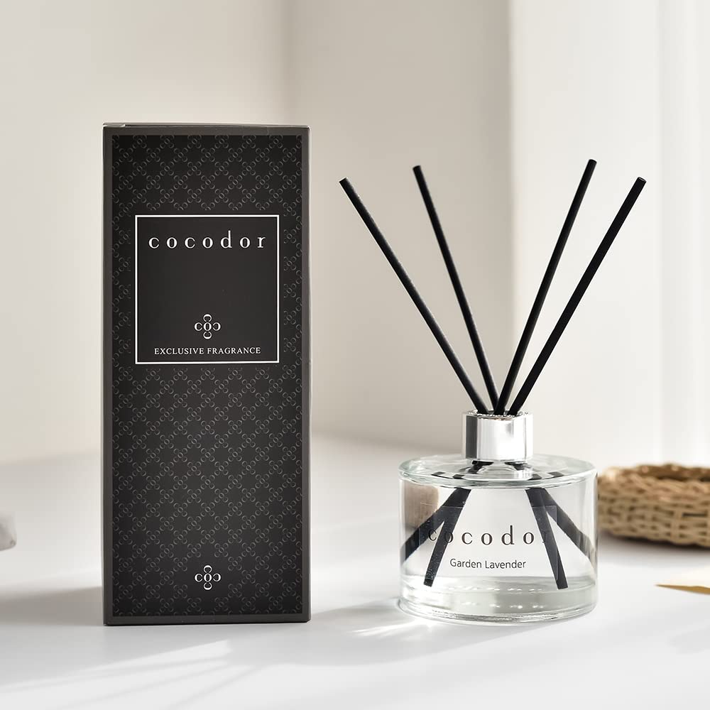 Signature Reed Diffuser Set/Black Cherry / 6.7oz /2 Pack/Home Fragrance Diffuser, Oil Scent Diffuser Shelf Decor