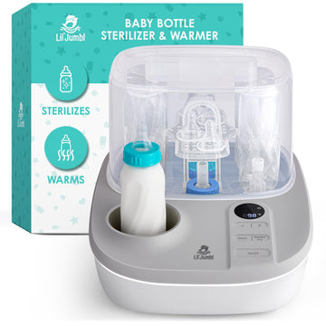 2-in-1 Baby Bottle Sterilizer & Warmer - Time-Saving Sterilizer & Dryer for Baby Bottles, Pacifiers, Pump Parts &