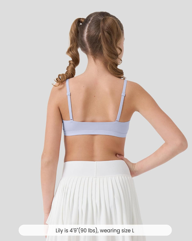 Soft Training Bras for Girls, Natural Fit First Bra