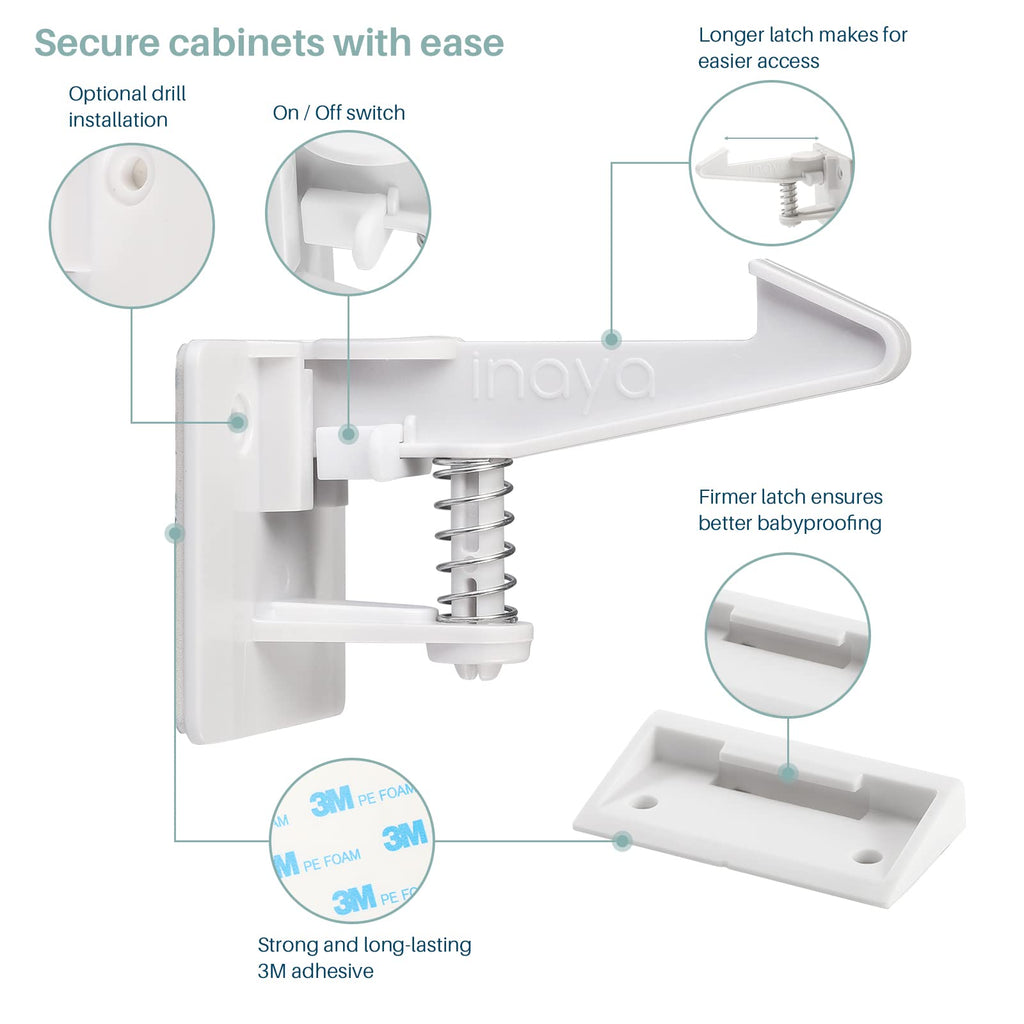 Deluxe Baby Proofing Kit 50pc, Upgraded Version Baby Safety Products
