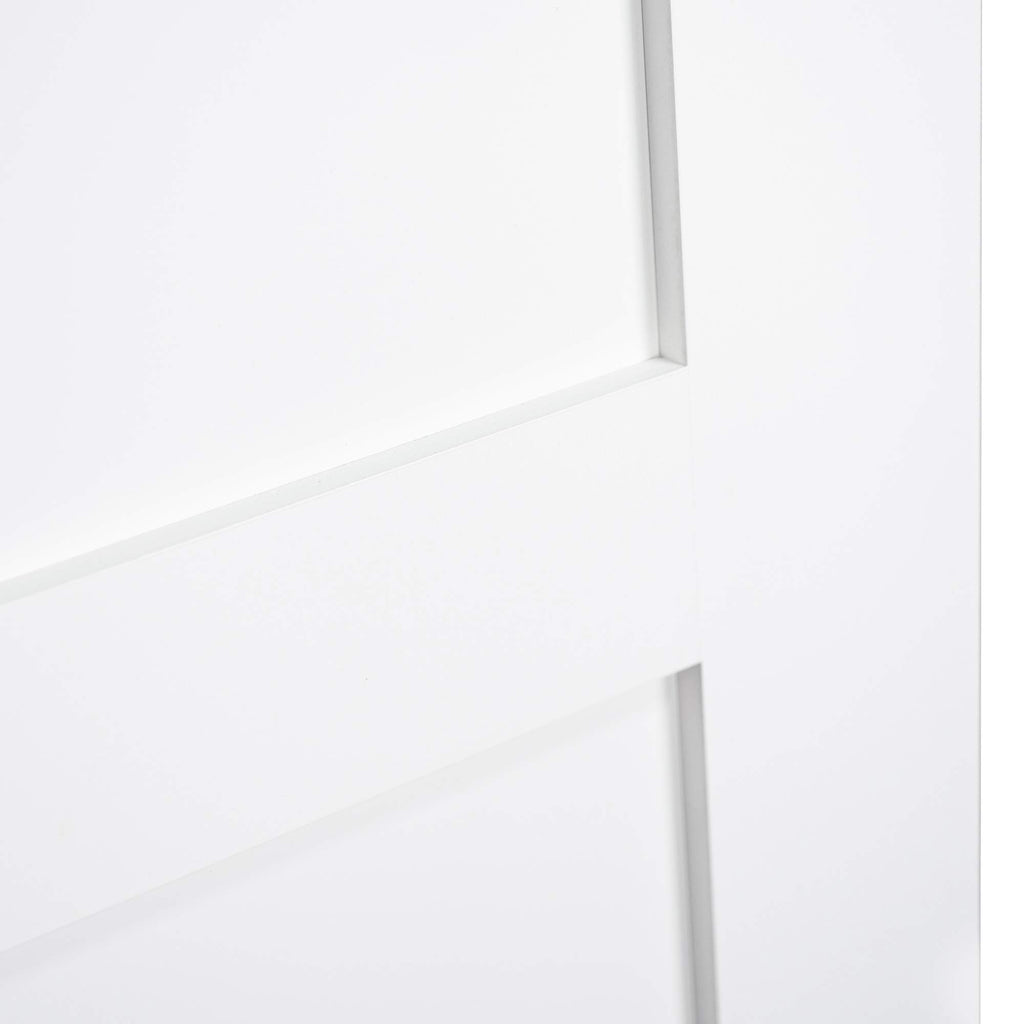 3-Panel Door, Interior Slab Shaker White (30x80)