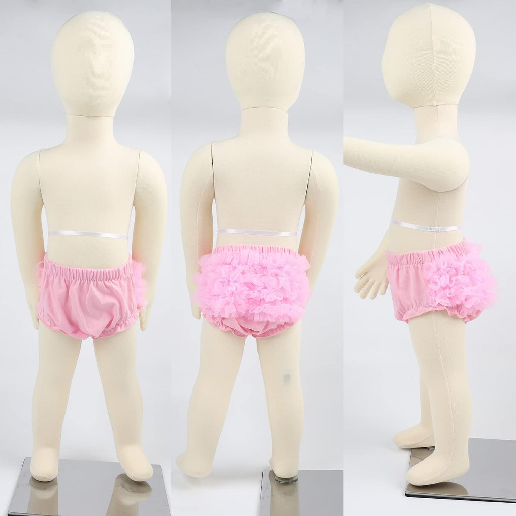 Baby Infant Girls 2PCS Set Tulle Ruffle Bloomer