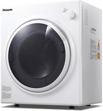 Portable Dryer for Clothes 1500W, 110V Laundry Dryer with Stainless Steel Tub, 4 Drying Mode, Portable Dryers for