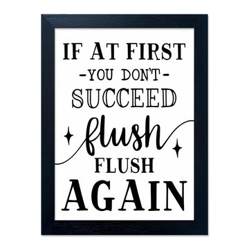 Bathroom Pictures Wall Decor Bathroom Rules Signs Print Black and White Funny Canvas Wall Art Framed Farmhouse