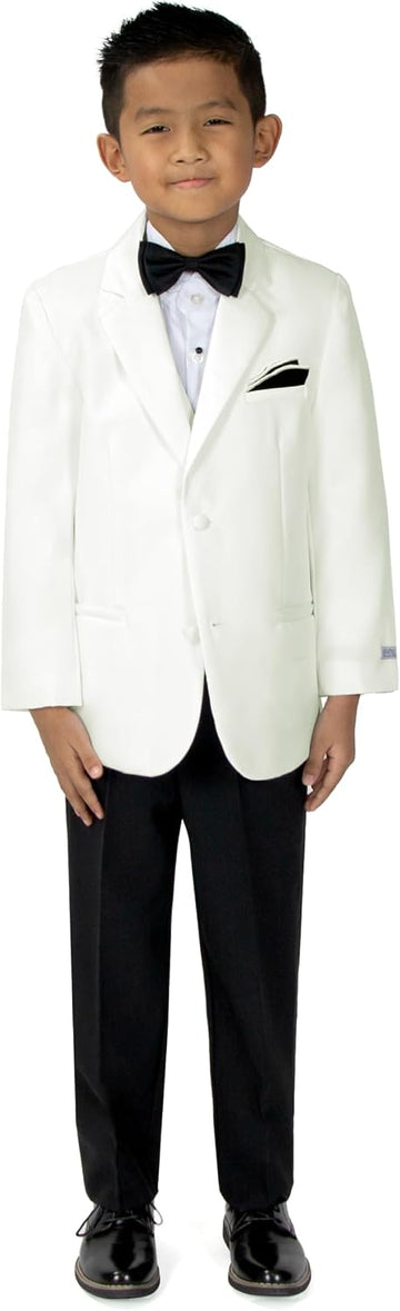 Big Boys' Modern Fit Tuxedo, No Tail