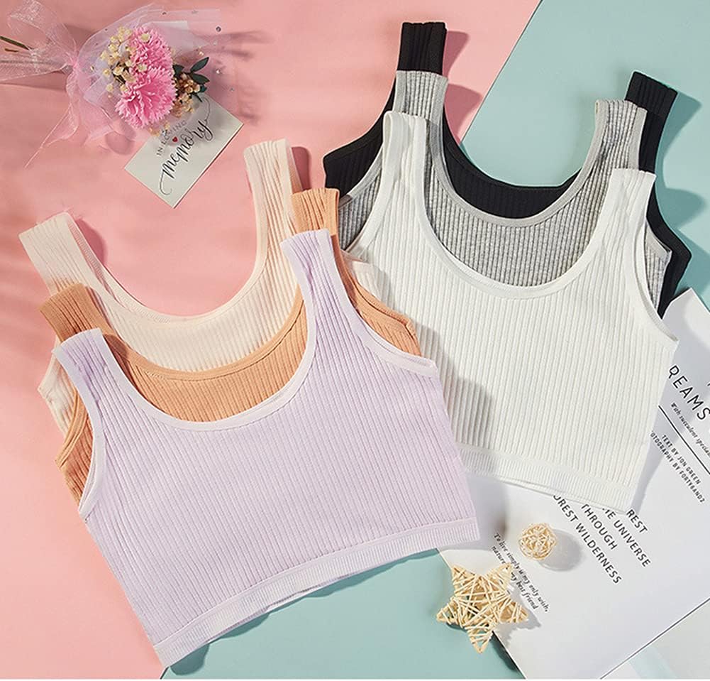 Cotton Training Bras for Girls Seamless Cami