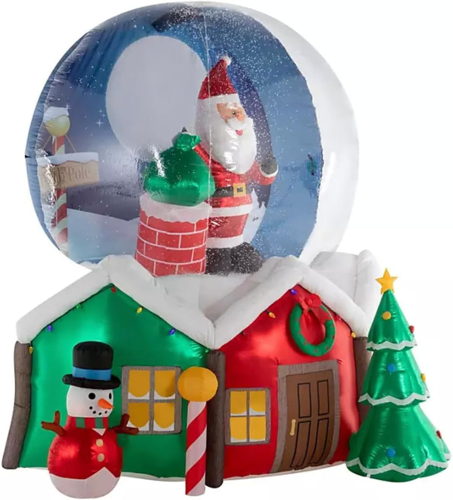 Members Mark 9' Pre-Lit Inflatable Snowglobe