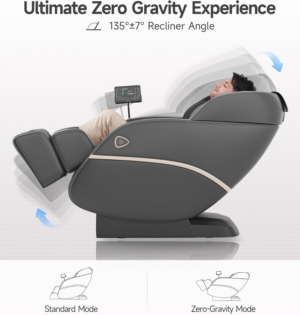 3D Massage Chair Full Body SL-Track Recliner Favor-22 | 16 Auto Modes, 4 Massage Techniques, Voice Broadcast, Body