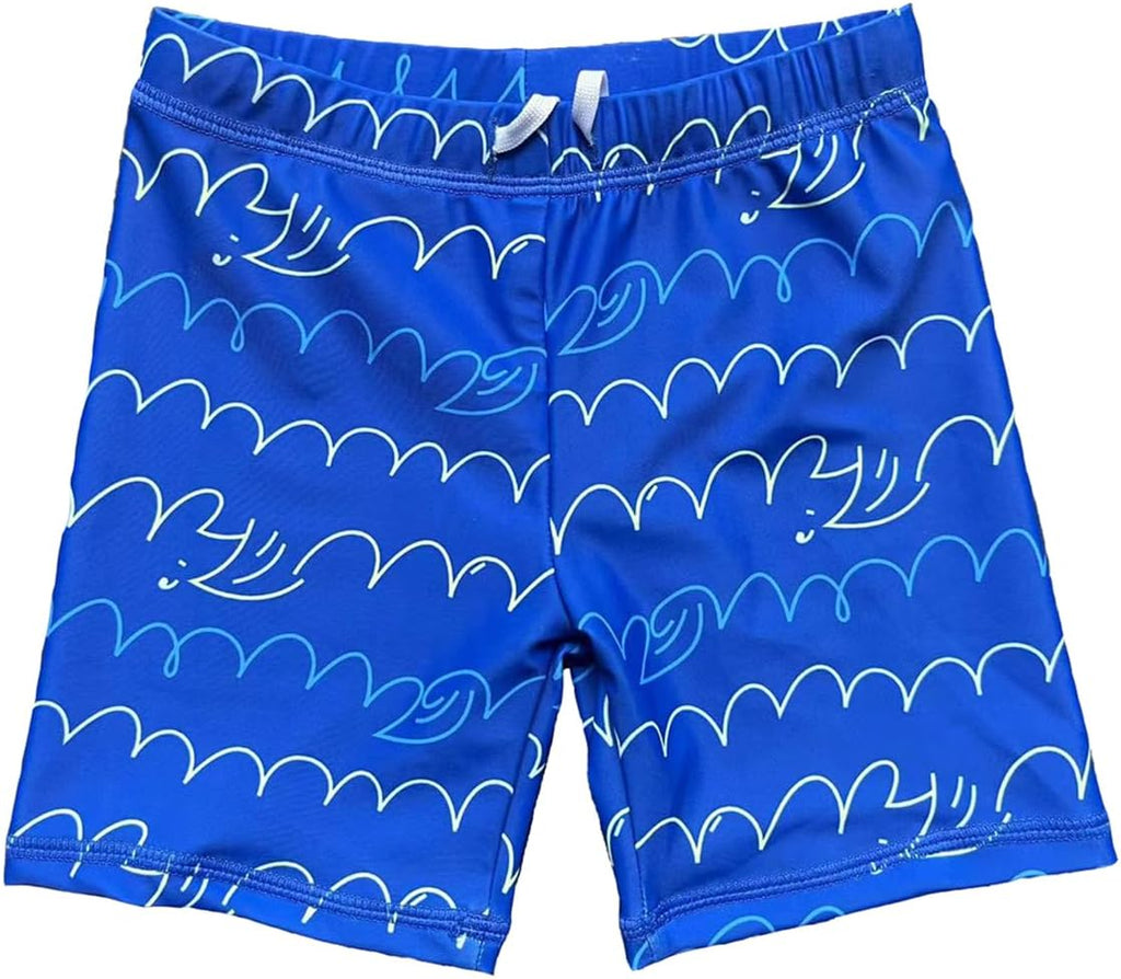 Baby Toddler Boys Two Pieces Swimsuit Set Swimwear Dinosaur Bathing Suit Rash Guards with Hat UPF 50+
