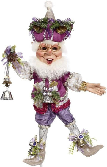 Christmas 2023 Silver Bells Elf, Small - 11 Inches