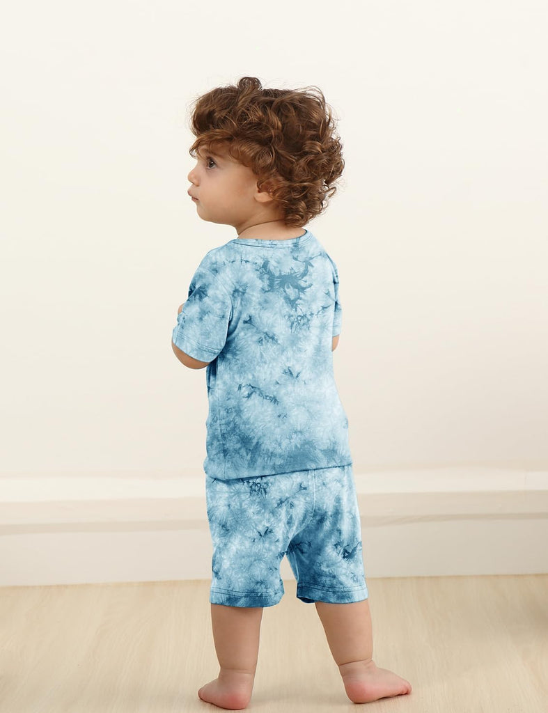 Boys Girls Bamboo Rayon Pajamas Set Kids Sleepwear