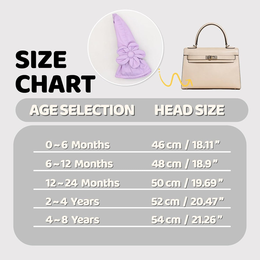 Baby Sun Hat UPF 50+ Toddler Bucket Hats Cute Girls Wide Brim Kids Cotton Hat for Outdoor Infant Beach Essentials