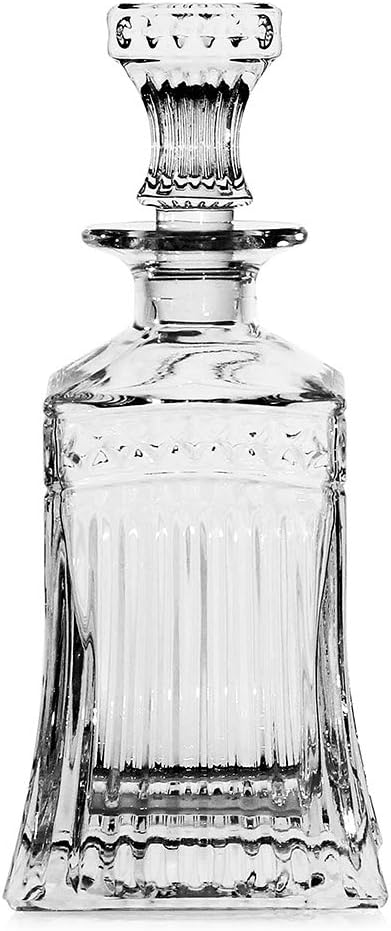 Whiskey Decanter with Stopper,18 oz