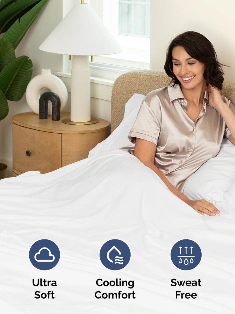Extra Deep King Sheet Set - 4 Piece Breathable & Cooling Bed Sheets - Easily Fits 18 to 24 inch Mattress - Ultra