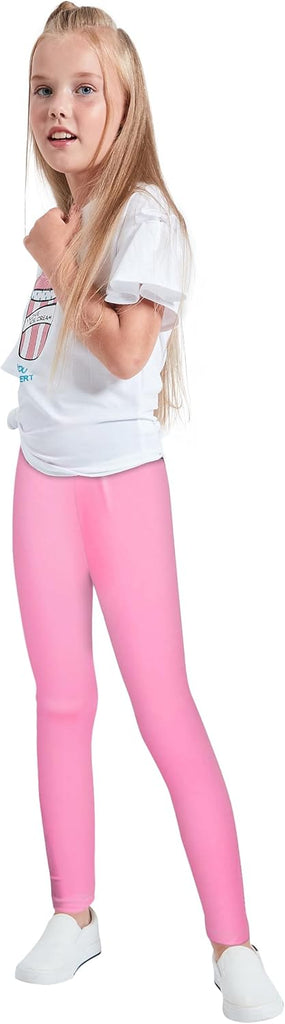Multipack Cute Printed Girls Stretch Leggings Ankle Length