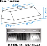 Brass Kitchen Range Hood