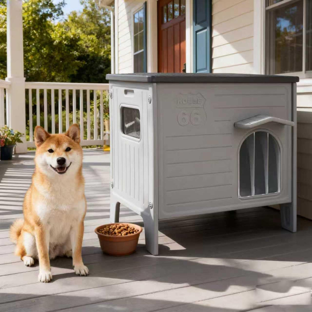 Dog House Outdoor Indoor for Small Medium Dogs