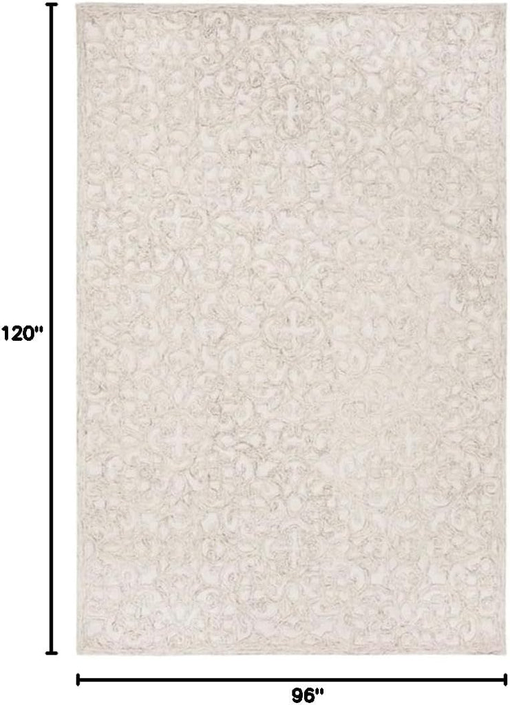 Area Rug 8x10 - Trace - Large - Camel & Ivory, Handmade Wool