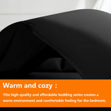 Twin Comforter Set - 5 Pieces, Bed in a Bag Bedding Sets with All Season Soft Quilted Warm Fluffy Reversible