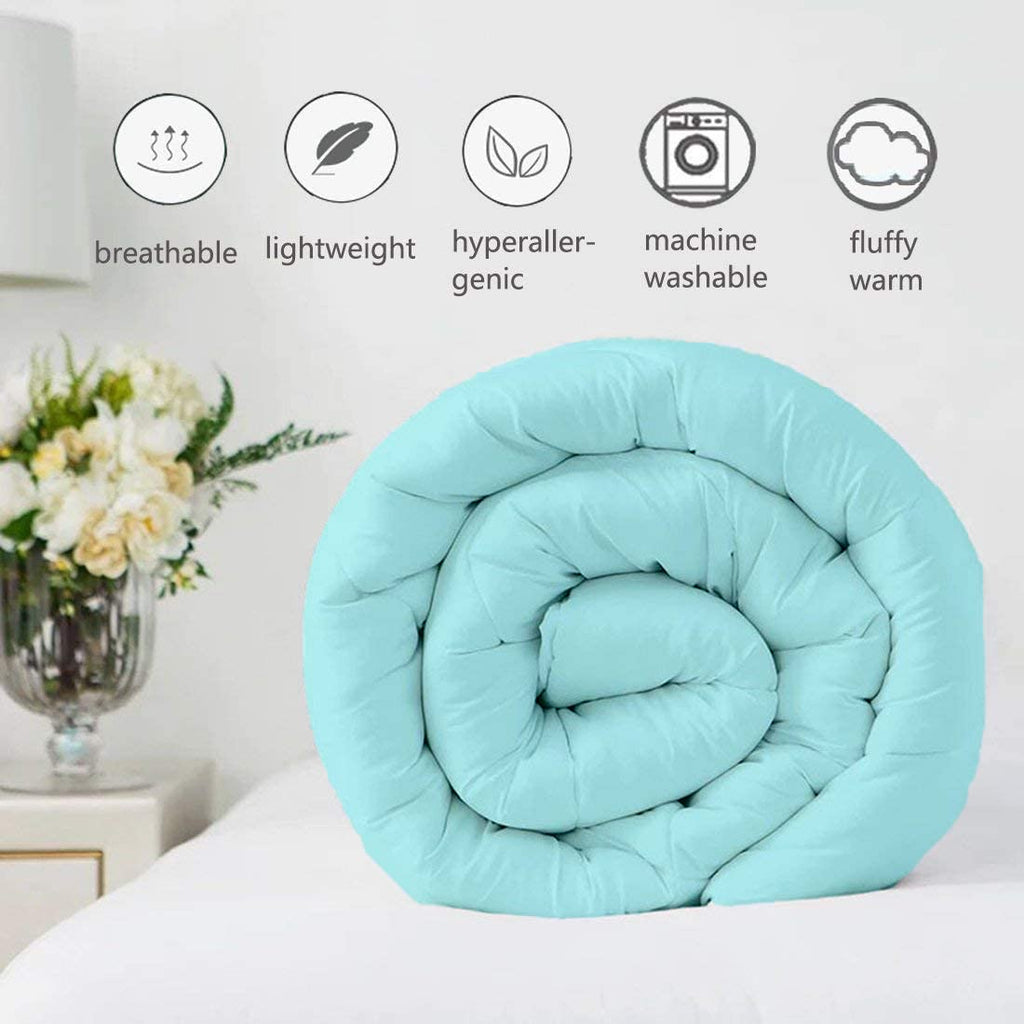 Decor Pinch Pleated Down Alternative Comforter California King Size 102 x 96 Inches 1pc Comforter & 4 pcs