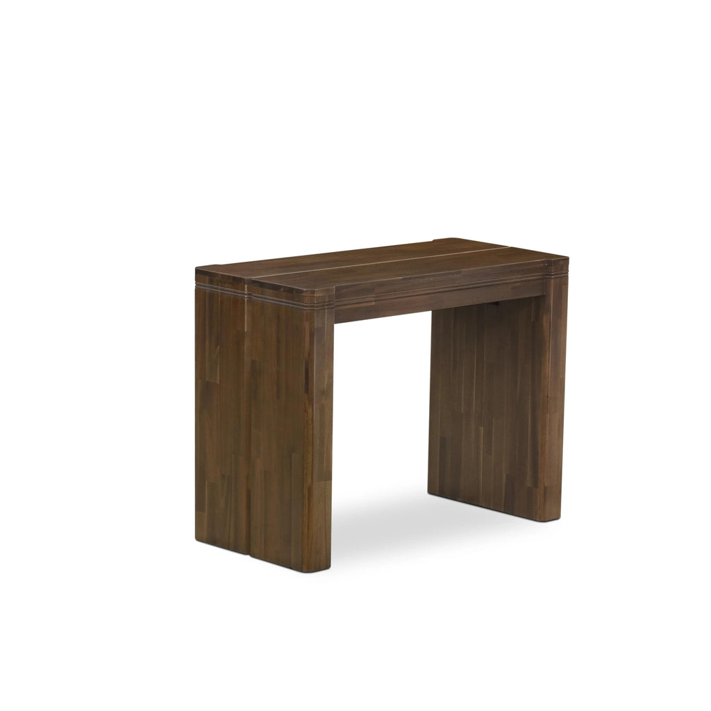 By XTT-AWA-TL Extendable Dining Table - a Rectangle Dining Table Top with Removable leaf & Stylish Legs, 39x120 Inch