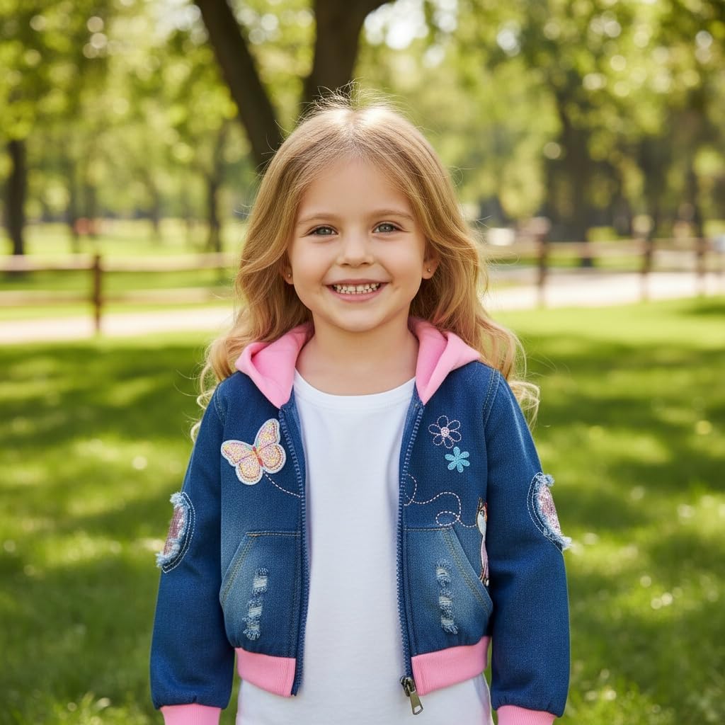 3-10Years Girls Denim Jacket