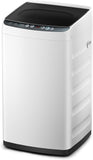 Portable Washing Machine, 0.9 cu. ft with 6 Cycles, Drum Clean, Quick, Stainless Steel Tub, Transparent Lid, LED