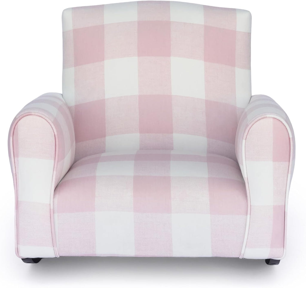 Kid Rocking Chair for Toddlers, Child Chair for Little Kids, Upholstered Toddler Armchair for Children, Comfy