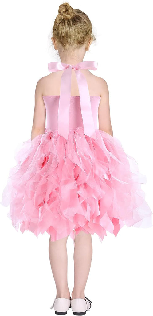 Tutu Dress for Girls Sparkly Sequin Tulle Princess Birthday Party Prom Outfit Toddler Girls Sneaker Ball Gown Dress