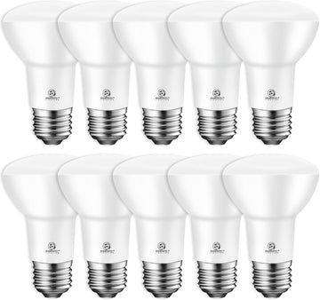 Energetic 10-Pack BR20 LED Bulb 5000K Daylight 6.5W=45W, 500 Lumen