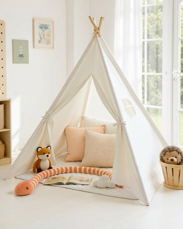 Teepee Tent Play Tents Girl Boy Indoor Outdoor Gift Playhouse Toy