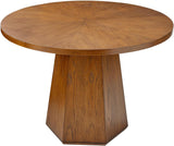 Mid-Century Modern Dining Table, Round Solid Wood Kitchen & Dining Room Tables, Acorn