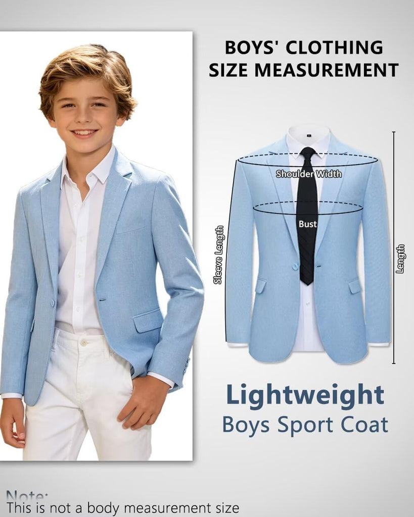 Boys Jacket Suit Blazer Slim Fit Tuxedos Sport Coat for Kids Boy Blazers