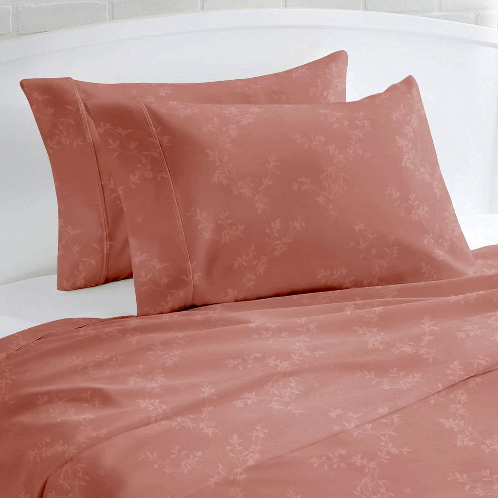 KHC Oversize Pillow Case Jacqurd | Extra Large Fits Even The Fluffiest Pillows Including The Pancake & Extra Tall