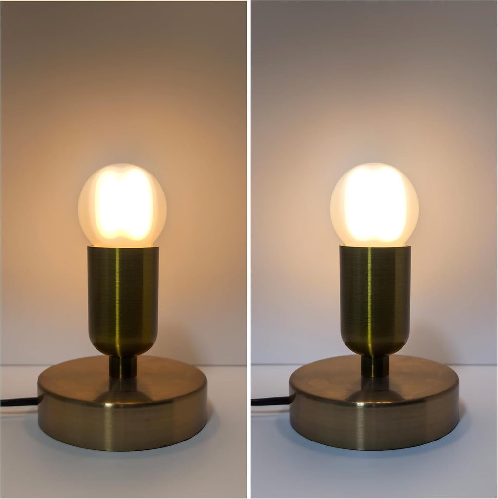 G16.5 E26 Dimmable LED Filament Globe Bulb, 2W/25W Equivalent 2700K Warm White Frosted Glass, Ideal for Decorative