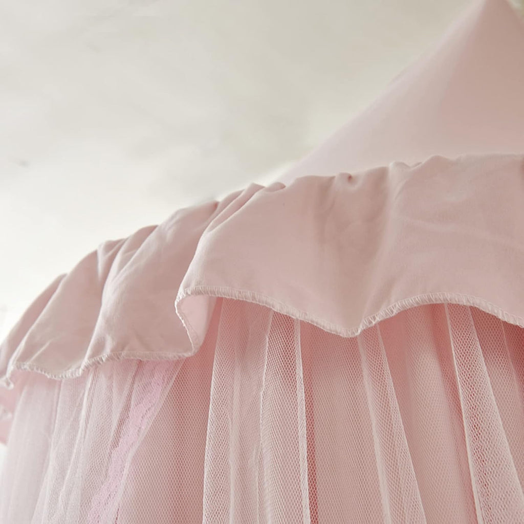 Bed Canopy Double Layer Princess Round Dome Dreamy Mosquito Net Bedding Girls Room Castle Play Tent Hanging House