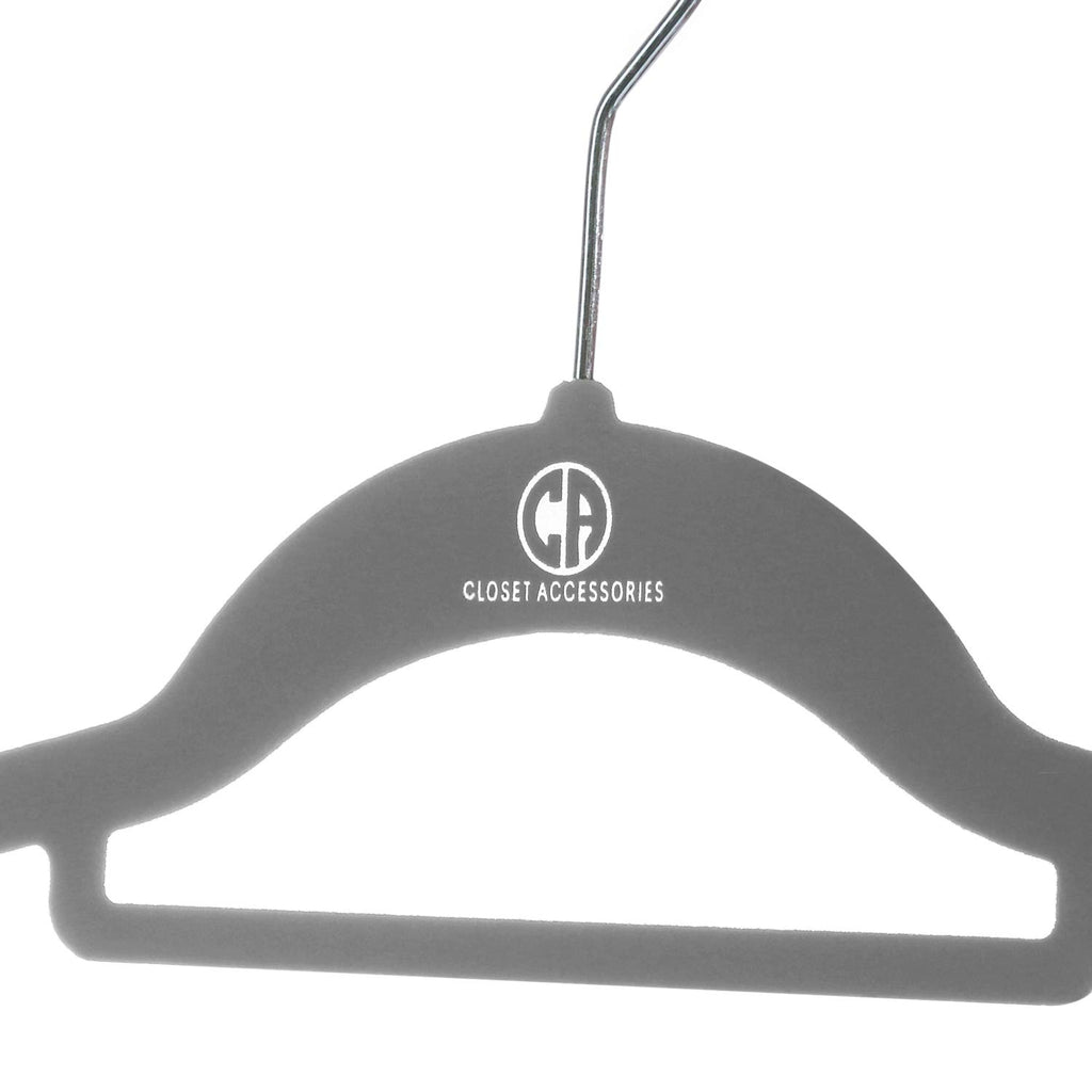 Velvet Hangers, Ultra Slim Space Saving, notches, tie bar, Swivel Hook, 10 Pack, with 20 Matching Velvet Finger Clips
