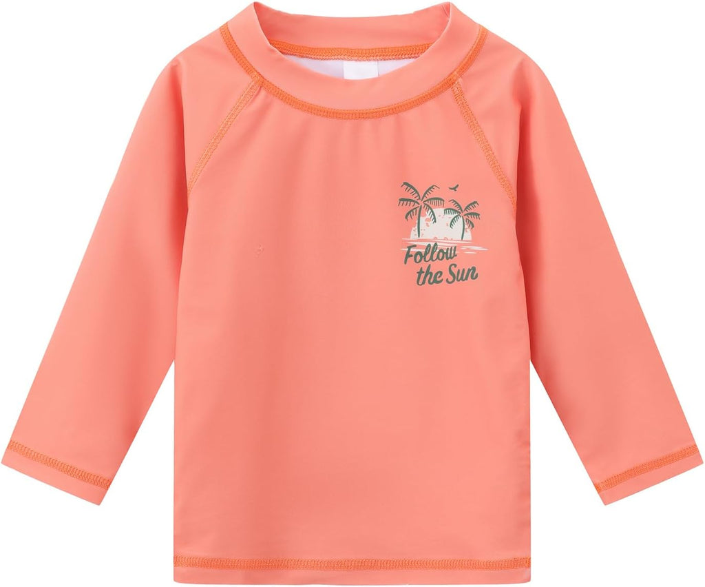 Baby Boys Two Piece Rash Guard Swimsuits Sets Kids Sunsuit Swimwear Sets