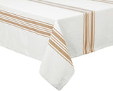 Beige Tablecloths, Cotton Tablecloths for Rectangular, 100% Cotton, Farmhouse Tablecloth, Thanksgivi