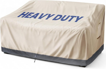Extra Heavy Duty Outdoor Couch Cover Waterproof, Large 3-Seater Patio Sofa Cover, Lawn Patio Furniture Covers with
