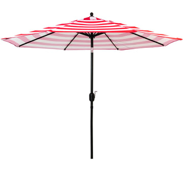 9FT Patio Umbrella Outdoor Table Umbrella with Tilt Crank