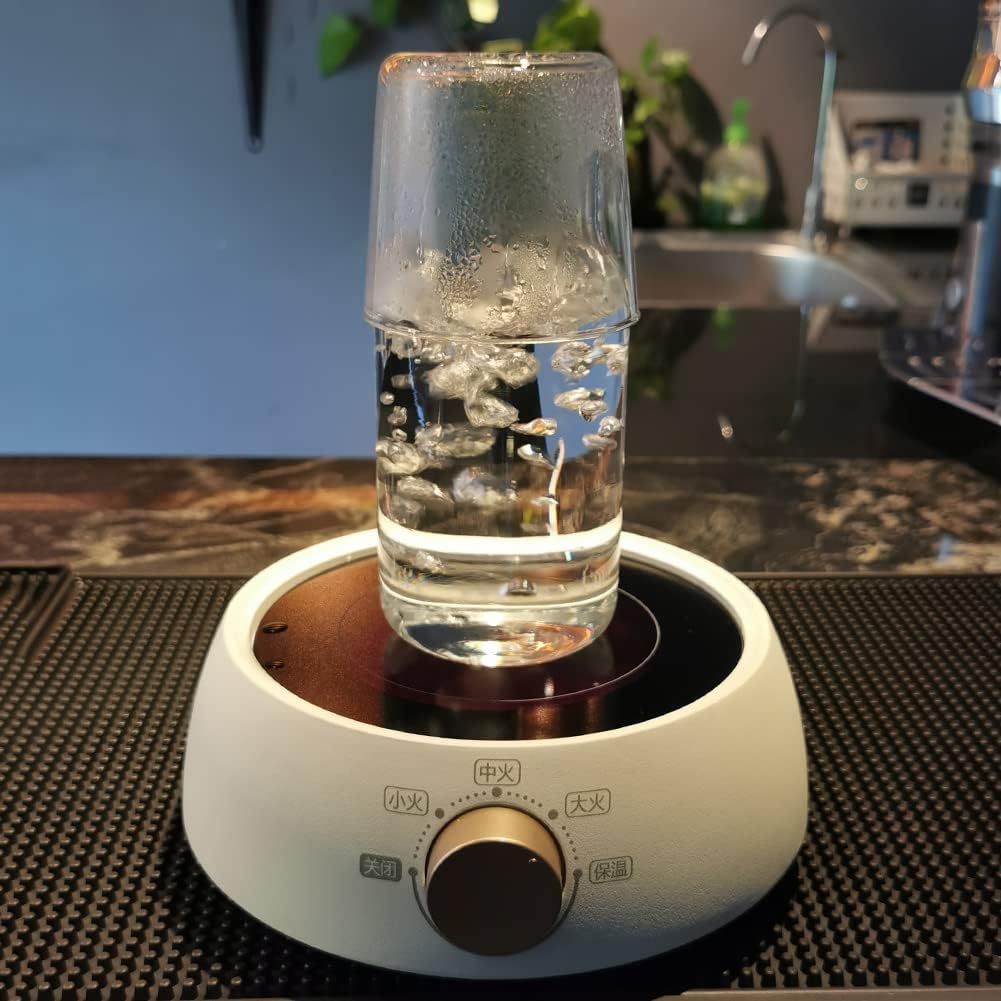 Bedside Water Carafe Set with Tumbler Glass Set Nightstand, Glass Mouthwash Bottle ,Household Glass Juice Water