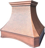 42 Inch Copper Island Mount Range Hood
