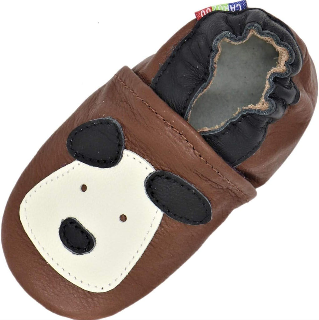 Toddler Kids Unisex Slipper Animal Flower Soft Sole Leather Baby Shoes