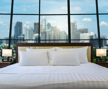 TBM Oversize Pillow Case Extra Large Fits Even The Fluffiest Pillows Including The Pancake Pillow Extra Tall