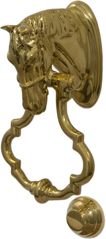 Brass Horse Door Knocker
