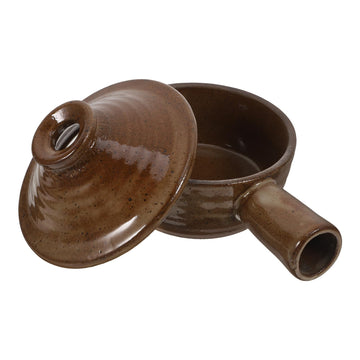 1pc Casserole Saucepan Stew Cooker Baking Dish Small Ceramic Bowl Mini Tart Pans for Baking Clay Tools Microwave Soup