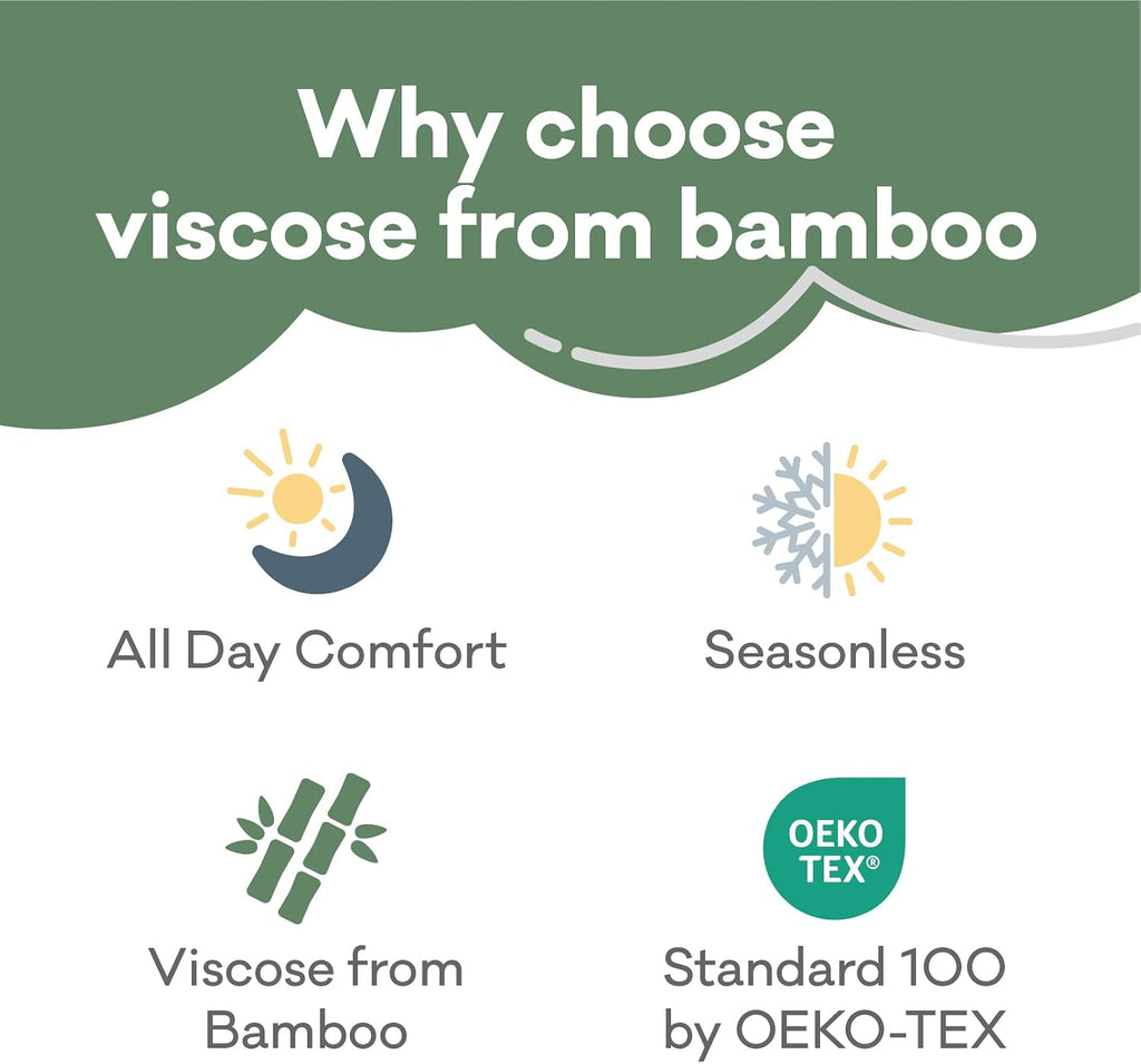 Baby Viscose from Bamboo Pajama Set Toddler Girl Sleepwear